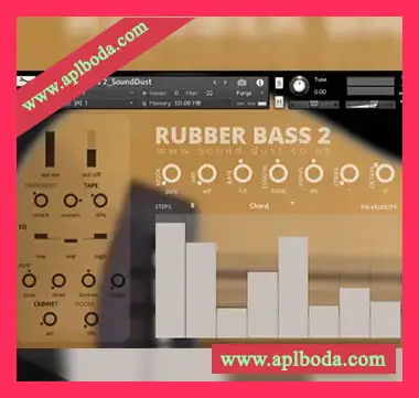 [尤克里里贝斯音源]Sound Dust Rubber Bass 2 [KONTAKT]（71Mb）