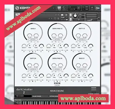 [暗黑元素影视PAD合成器音源]String Audio Dark Matter 2 [KONTAKT]（23Gb）