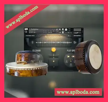 [凯尔特风格鼓节奏LOOP采样音源]Sonic Ad Libitum The Bodhran [WAV, KONTAKT]（239Mb）