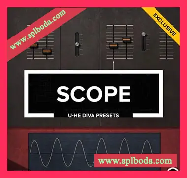 [MiDi素材浩室Diva预设音色]Audiotent Scope（10Mb）