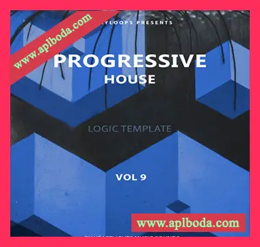 [Logic模板前卫舞曲]Heartlights Music Sounds Progressive House Template Vol.9（2.28Gb）