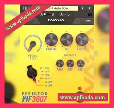 [哇音滤波器插件]Kuassa Efektor WF3607 v1.2.1 [WiN]（14Mb）