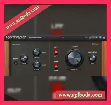 [模拟仿真合成器滤波器插件]Kazrog Synth Warmer v1.1.5 [WiN, MacOSX]（156Mb）