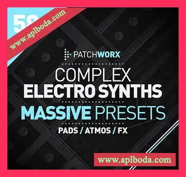 [电子乐素材Massive预置]Loopmasters Patchworx Complex Electro Synths Massive Presets（34Mb）