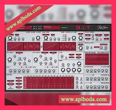 [模拟建模虚拟合成器]Rob Papen BIT v1.0.2b [U2B] [MacOSX]（386Mb）