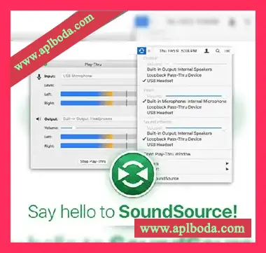 [音频设置]Rogue Amoeba SoundSource v3.0.2 MacOS Incl.Keymaker-CORE（5Mb）