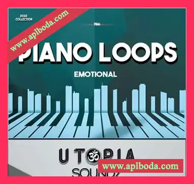 [氛围影视素材]Utopia Soundz Emotional Piano Loops [WAV, MiDi]（413Mb）
