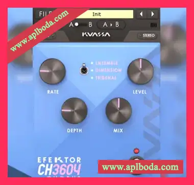 [吉他合唱效果器插件]Kuassa Efektor CH3604 v1.1.1 [WiN]（16Mb）