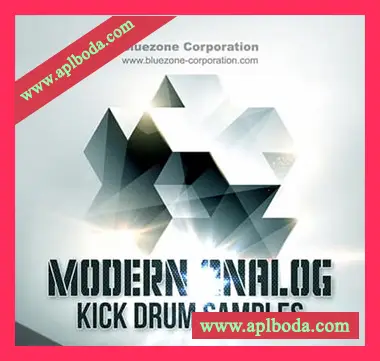 [电子乐底鼓素材]Bluezone Corporation Modern Analog Kick Drum Samples [WAV, AiFF]（28.9Mb）