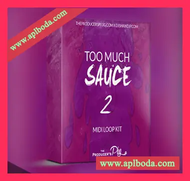 [MiDi素材Trap嘻哈陷阱]Dj Shawdi P Too Much Sauce Vol.2 (MiDi Kit)（3Mb）