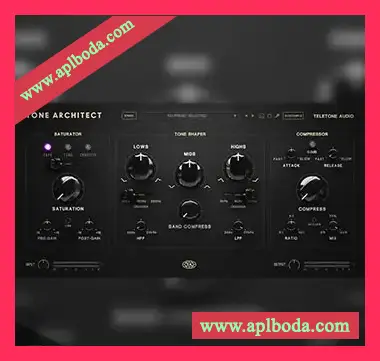[饱和音调塑造压缩插件]Teletone Audio Tone Architect v1.0.0 REGGED [WiN, MacOSX]（57Mb）