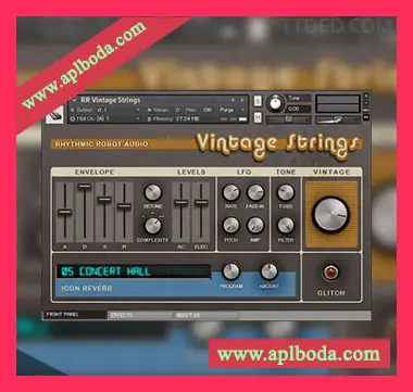 [复古弦乐音源]Rhythmic Robot Audio Vintage Strings [KONTAKT]（357Mb）