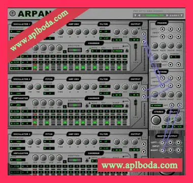 [酸味音序主音设计半模块化FM合成器]Psytrance Plugins Arpanjo v1.0 [WiN, MacOSX]（12Mb）