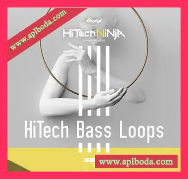 [迷幻舞曲Bass采样]lapix HiTECH NINJA SAMPLES HiTECH Bass Loops Vol.1 [WAV]（390Mb）