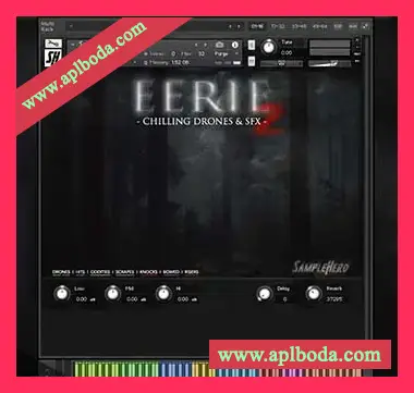 [惊悚环境氛围FX音源]SampleHero EERIE 2 [KONTAKT]（792Mb）