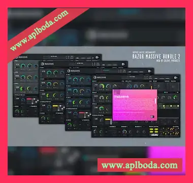 [Razor3合成器Massive扩展GUI改造]COLOVE Products NI Massive Razor 3 Bundle v2.0 [WiN]（95Mb）