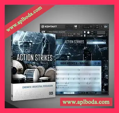 [电影打击乐音源]Native Instruments Action Strikes v1.2 [KONTAKT]（3.3Gb）