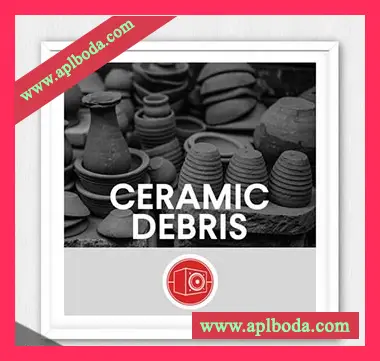 [陶瓷破碎碎片音效]Big Room Sound Ceramic Debris [WAV]（104Mb）
