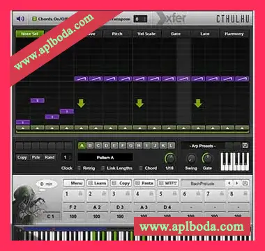 [和弦工具琶音器]Xfer Records Cthulhu v1.248c [MacOSX]（26Mb）