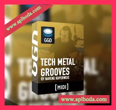 [GGD鼓MiDi扩展]GetGood Drums GGD Tech Metal by Navene Koperweis Midi Pack [MiDi]（192.70Kb）