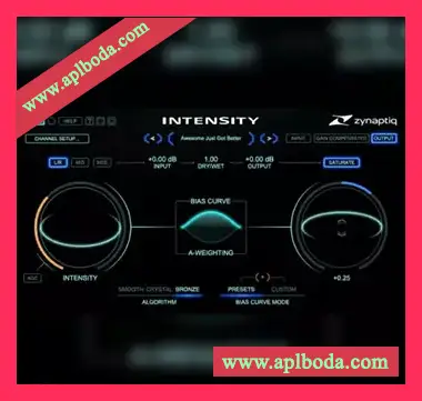 [细节清晰度密度响度插件]Zynaptiq INTENSITY 2 v2.0.0 [WiN]（19.7Mb）