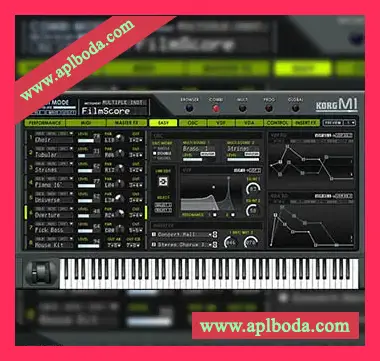 [合成器插件]KORG M1 v2.4.0 [MacOSX]（81Mb）