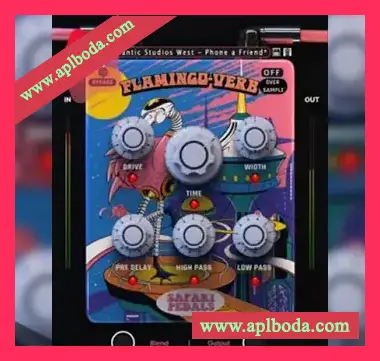 [狂野混响插件]Safari Pedals Flamingo Verb v1.13.6 Regged [WiN, MacOSX]（95Mb）