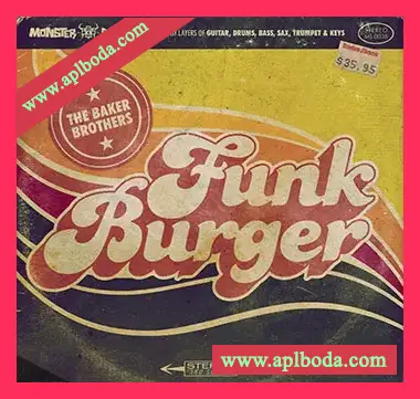[嘻哈放克素材]Monster Sounds The Baker Brothers Vol.4 Funk Burger [WAV, REX]（810Mb）