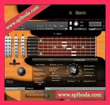 [火炬电吉他音源]Indiginus Torch Electric Guitar [KONTAKT]（1.23Gb）