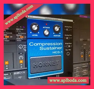 [经典吉他压缩延音踏板插件]HoRNet HCS1 v1.1.0 [WiN]（4Mb）