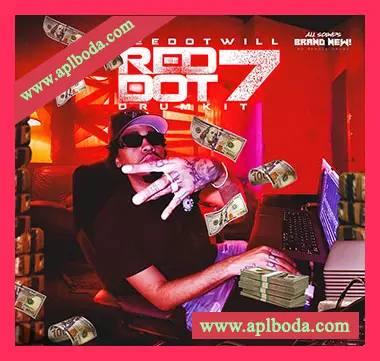 [Trap陷阱鼓组采样]Deedotwill RED DOT 7 Drum Kit (Official) [WAV]（47Mb）