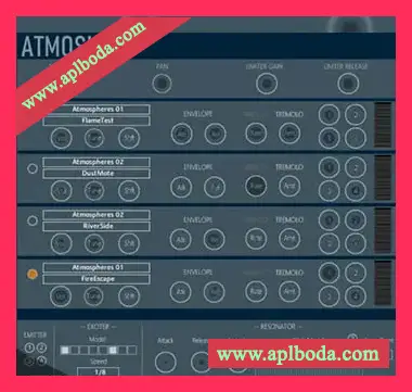[氛围嗡鸣音效音源]Channel Robot Atmosia [KONTAKT]（121Mb）
