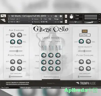 [影视大提琴音源]Triumph Audio Ghost Cello v1.1 [KONTAKT]（3.26Gb）