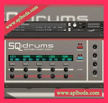 Rhythmic Robot Audio SQ Drums [KONTAKT]（6Mb）