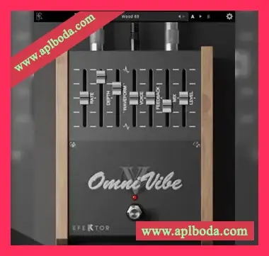 [60年代经典Uni-vibe调制吉他效果器插件]Kuassa Efektor Omnivibe v1.0.0 [WiN]（7Mb）