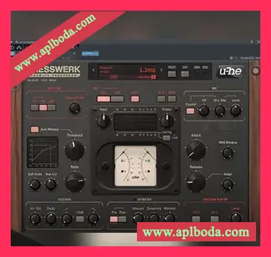 [经典压缩器插件]u-he Presswerkm v1.1.5.12092 CE Rev2 [WiN]（29Mb）