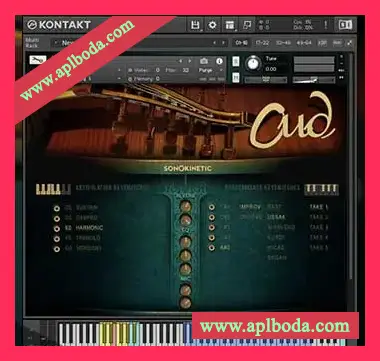 [民族音源]Sonokinetic Oud [KONTAKT]（9Gb）