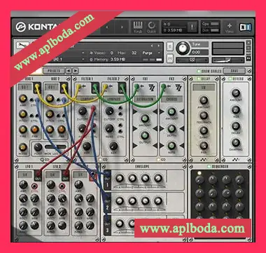 [混合模块化虚拟乐器音源]Samplephonics Dirty Modular [KONTAKT]（6.3Gb）
