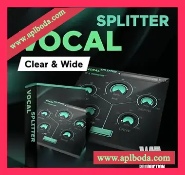 [单声道转立体声插件]WA Production Vocal Splitter v2.1.0  v1.0.0 RETAiL [WiN, MacOSX]（25Mb）