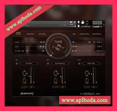 [马赛克磁带影视乐器音源]Heavyocity Mosaic Tape [KONTAKT]（2.32Gb）