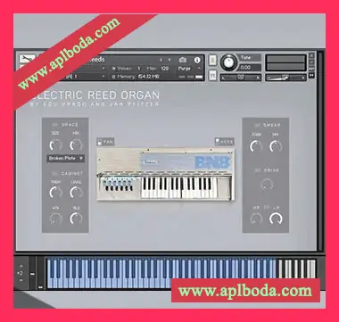 [吹奏电子簧片风琴音源]Edu Prado Sounds Electric Reed Organ [KONTAKT]（448Mb）