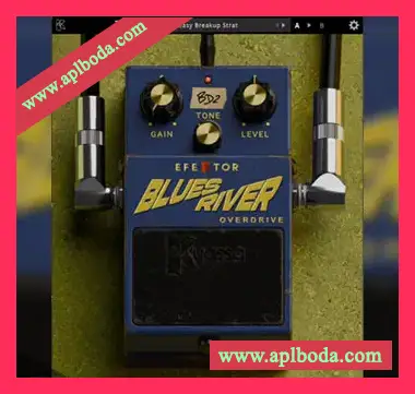 [经典动态过载效果插件]Kuassa Efektor Blues River v1.0.0 [WiN]（13.7Mb）