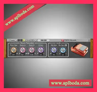 [立体声混响效果器]Voxengo CRTIV Reverb v1.0 CE-V.R（5Mb）