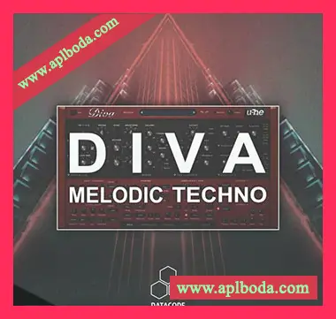 [前卫舞曲泰克诺舞曲素材Diva预置]Datacode FOCUS Diva Melodic Techno [WAV, MiDi]（444Mb）