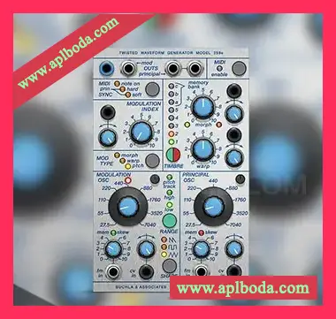 [波形发生器模块插件]Softube Buchla 259e Twisted Waveform Generator v2.5.9 [WiN]（3Mb）