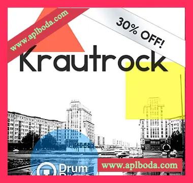 [Breakbeat鼓组采样]DrumDrops Krautrock Loops Pack [WAV]（289Mb）