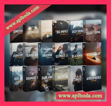 [影视FX音效库]Film Space The Master Bundle LUTs [WAV]（9.77Gb）