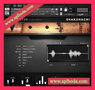 [尺八音源]Impact Soundworks Ventus Ethnic Winds Shakuhachi [KONTAKT]（5.77Gb）