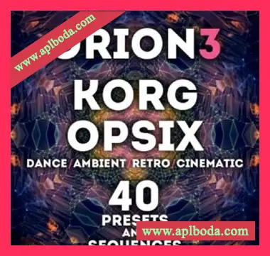 [Opsix预置怀旧氛围影视电子合成波]LFO Store Korg Opsix 2.0 Orion Vol.3 40 Presets and Sequences（2Mb）
