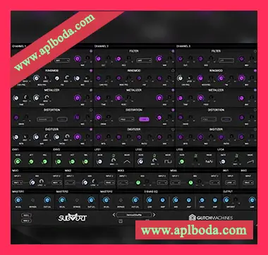 [多模失真多效果器插件]Glitchmachines Subvert v1.2 [WiN]（6Mb）